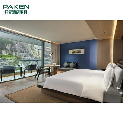 A mobília de 5 estrelas feito-à-medida do Guestroom do hotel ajusta-se com OEM&amp;ODM