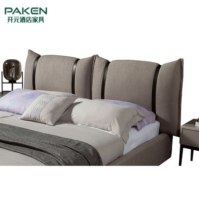 Personalize a cama concisa do estilo do projeto moderno de Furniture&amp;Hot do quarto da mobília da casa de campo