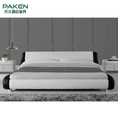 Personalize a cama concisa do estilo de Furniture&amp;Fashionable do quarto moderno da mobília da casa de campo