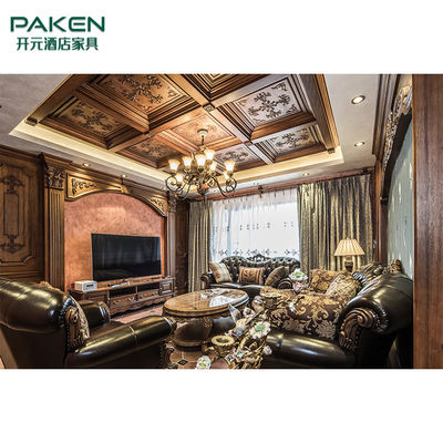 Personalize a sala de visitas moderna Furniture&amp;Gorgeous da mobília da casa de campo e o estilo luxuoso
