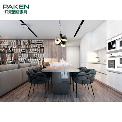 Personalize a cozinha moderna Furniture&amp;Elegant da mobília da casa de campo e o mármore