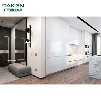 Personalize a cozinha moderna Furniture&amp;Elegant da mobília da casa de campo e o mármore