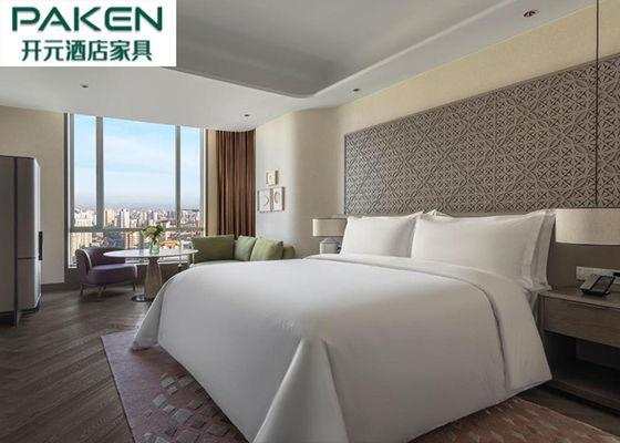 Villa / Apartment / Hotel Furnitures Wooden Structures And Texture Furniture Sets